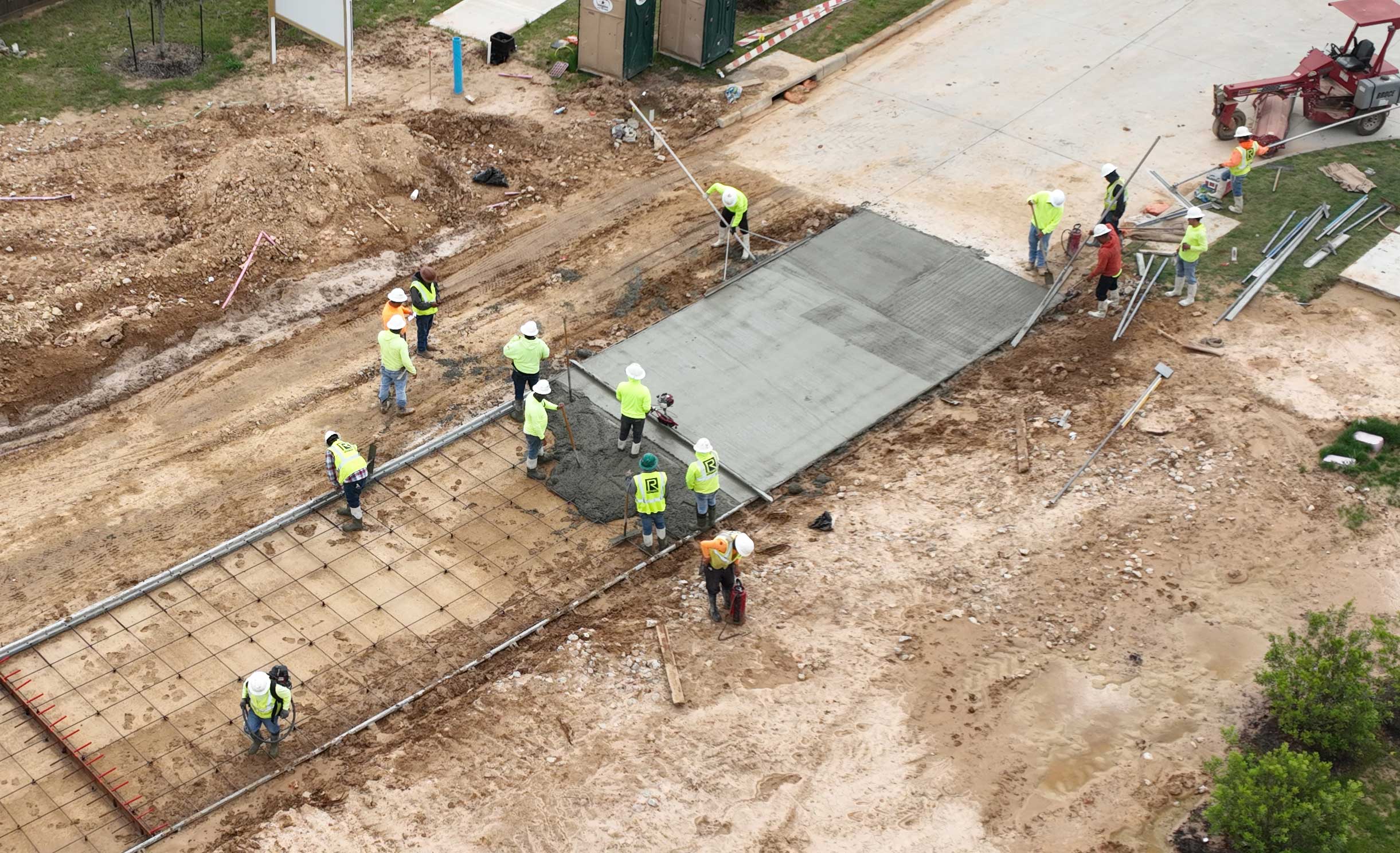 Concrete Paving and Structural Support